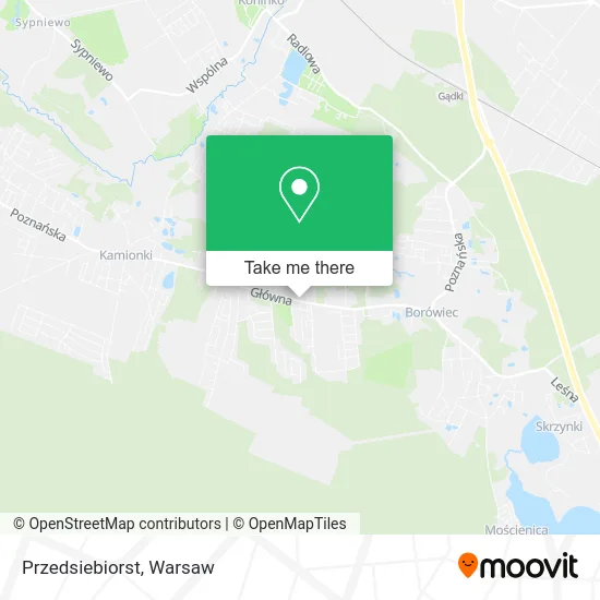 Карта Przedsiebiorst