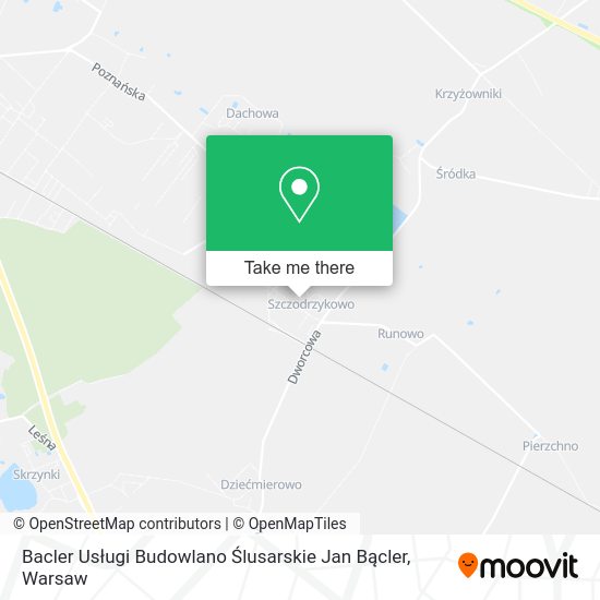 Bacler Usługi Budowlano Ślusarskie Jan Bącler map