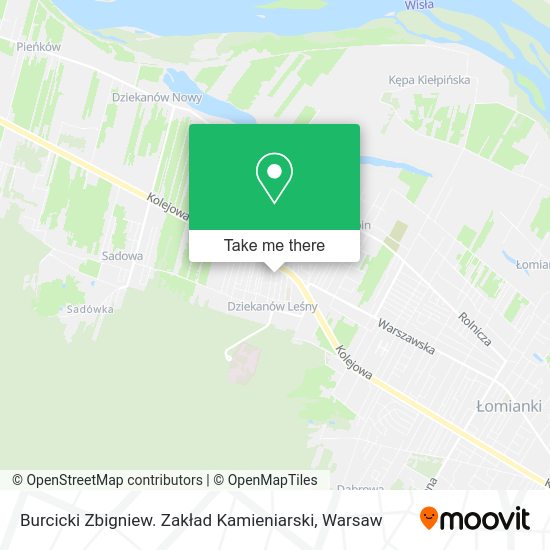 Burcicki Zbigniew. Zakład Kamieniarski map