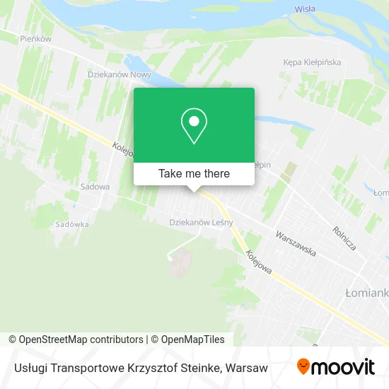 Usługi Transportowe Krzysztof Steinke map