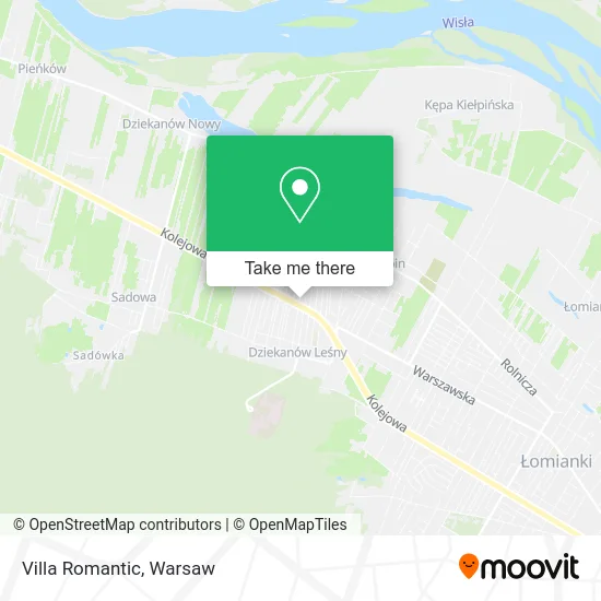 Villa Romantic map