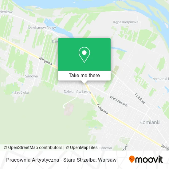 Pracownia Artystyczna - Stara Strzelba map