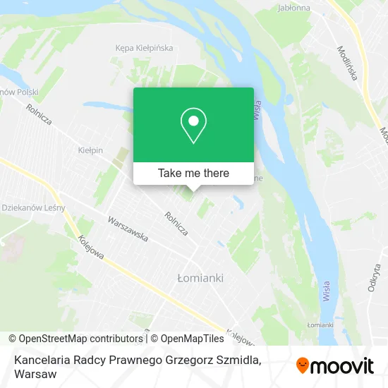 Карта Kancelaria Radcy Prawnego Grzegorz Szmidla