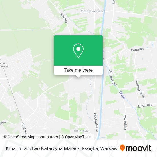 Kmz Doradztwo Katarzyna Maraszek-Zięba map