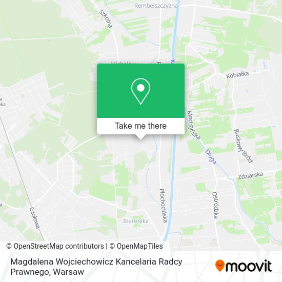 Magdalena Wojciechowicz Kancelaria Radcy Prawnego map