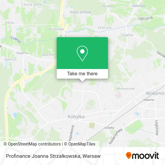 Карта Profinance Joanna Strzałkowska