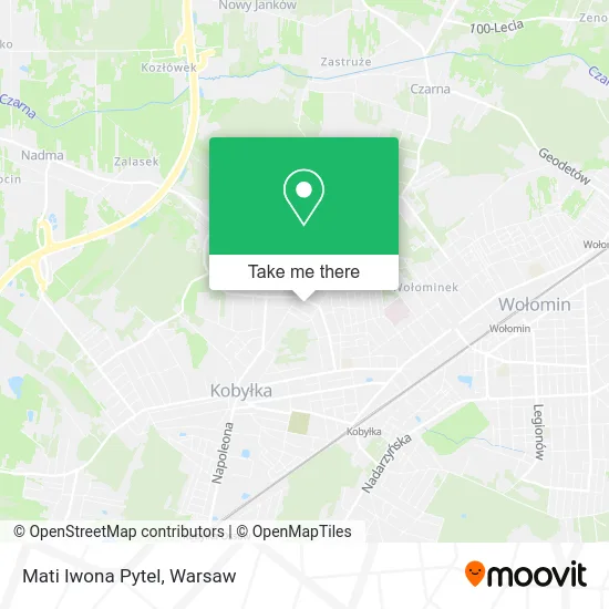 Карта Mati Iwona Pytel