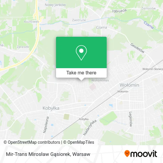 Карта Mir-Trans Mirosław Gąsiorek