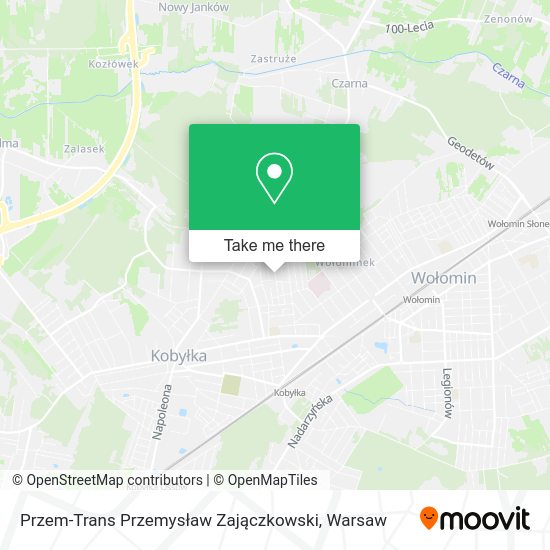 Przem-Trans Przemysław Zajączkowski map