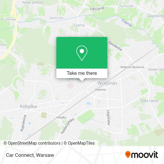 Car Connect map