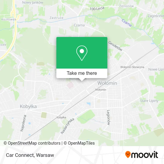 Карта Car Connect