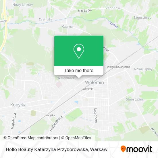 Hello Beauty Katarzyna Przyborowska map
