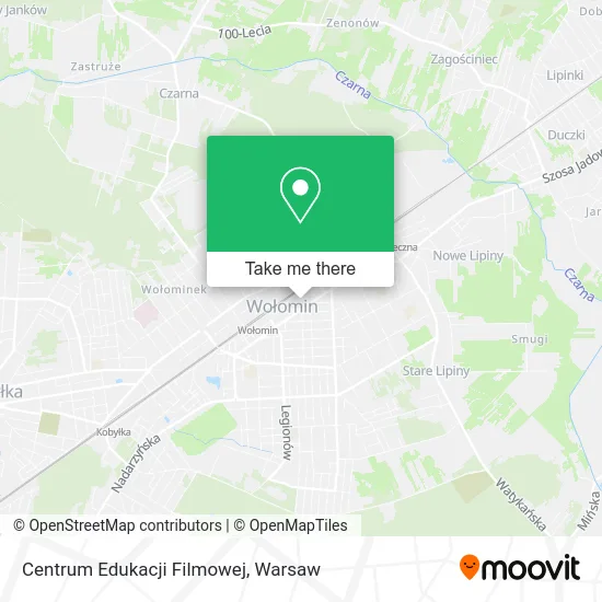 Centrum Edukacji Filmowej map