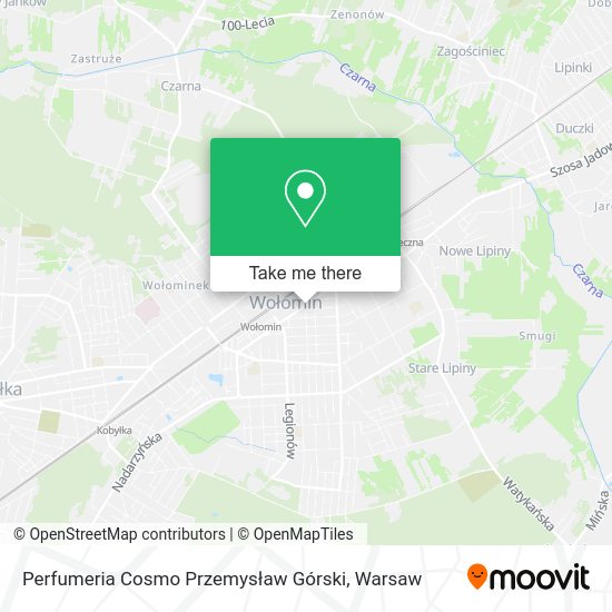 Perfumeria Cosmo Przemysław Górski map