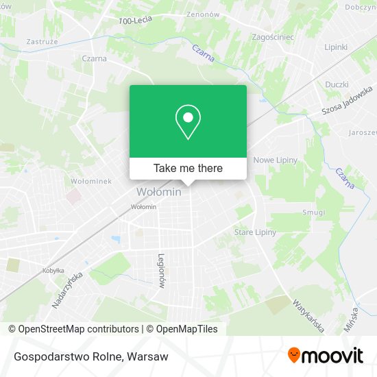 Gospodarstwo Rolne map