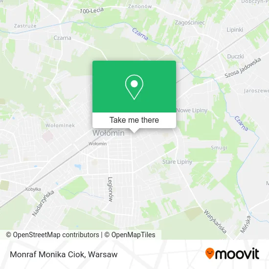 Карта Monraf Monika Ciok