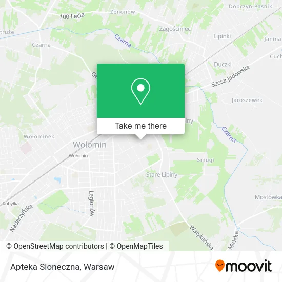 Карта Apteka Sloneczna