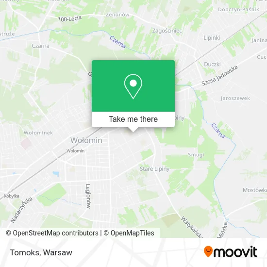 Tomoks map
