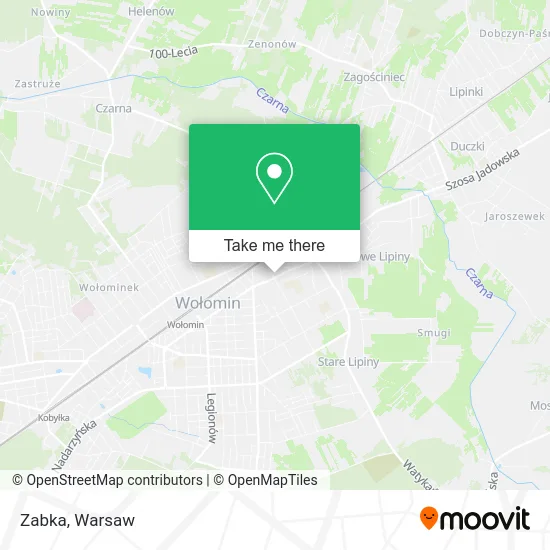 Zabka map