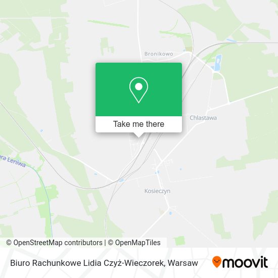 Biuro Rachunkowe Lidia Czyż-Wieczorek map