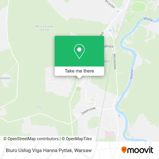 Карта Biuro Usług Viga Hanna Pytlak