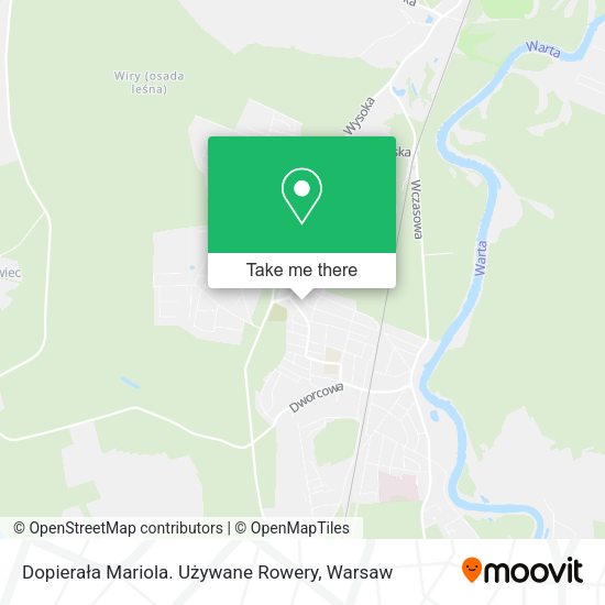 Dopierała Mariola. Używane Rowery map