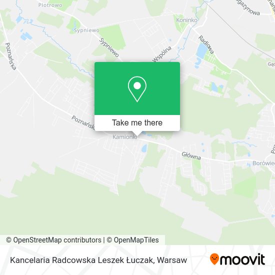 Kancelaria Radcowska Leszek Łuczak map