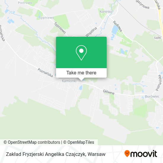 Zakład Fryzjerski Angelika Czajczyk map