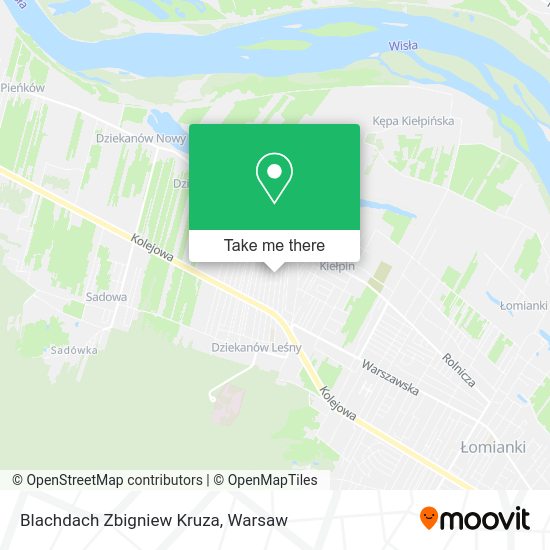 Blachdach Zbigniew Kruza map