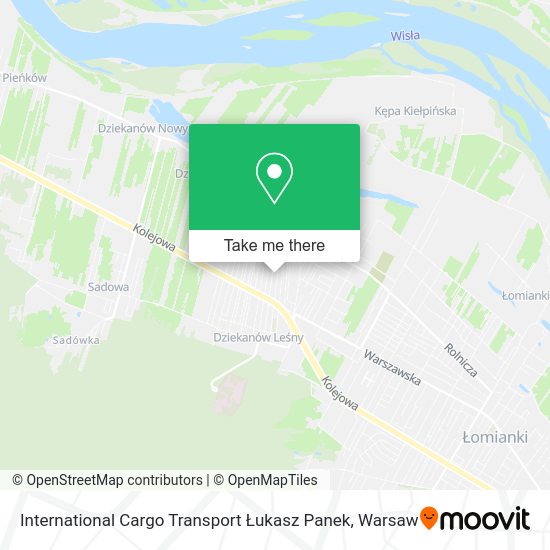 International Cargo Transport Łukasz Panek map