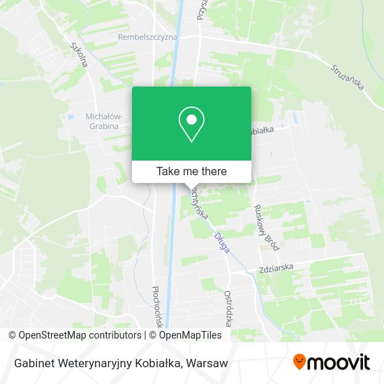 Gabinet Weterynaryjny Kobiałka map