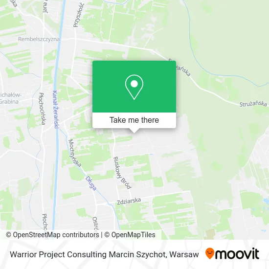Карта Warrior Project Consulting Marcin Szychot
