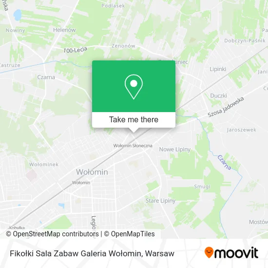 Fikołki Sala Zabaw Galeria Wołomin map