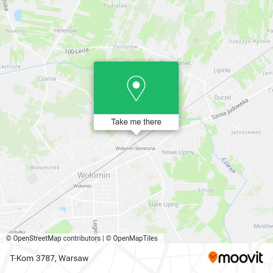 T-Kom 3787 map