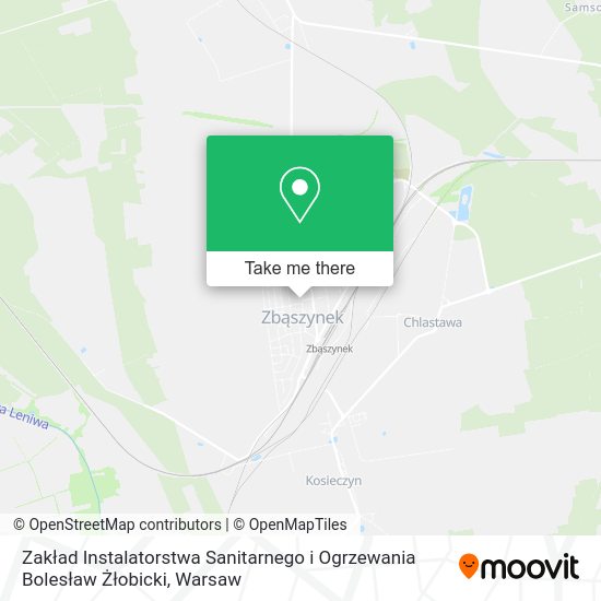 Zakład Instalatorstwa Sanitarnego i Ogrzewania Bolesław Żłobicki map