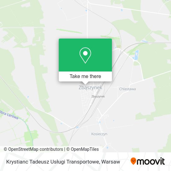 Krystianc Tadeusz Usługi Transportowe map