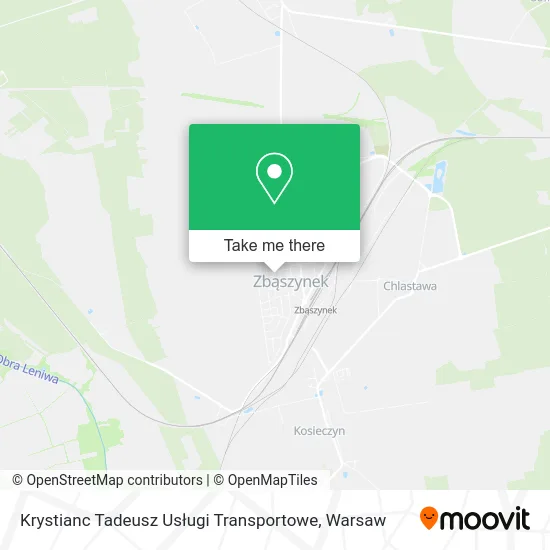 Карта Krystianc Tadeusz Usługi Transportowe