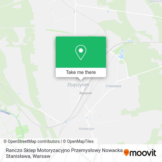 Ranczo Sklep Motoryzacyjno Przemysłowy Nowacka Stanisława map