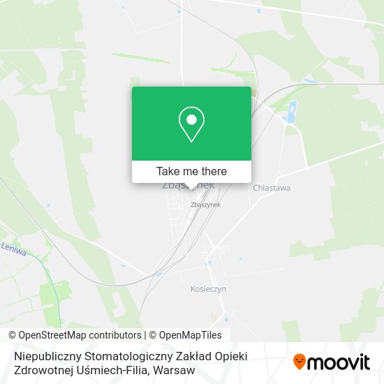 Niepubliczny Stomatologiczny Zakład Opieki Zdrowotnej Uśmiech-Filia map