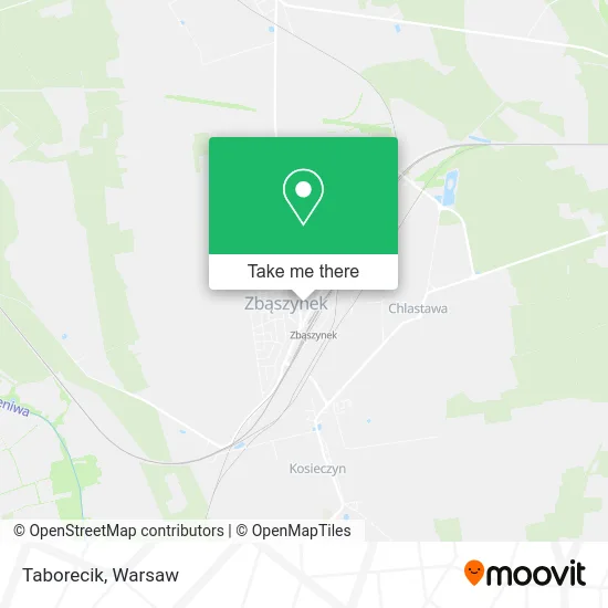 Taborecik map