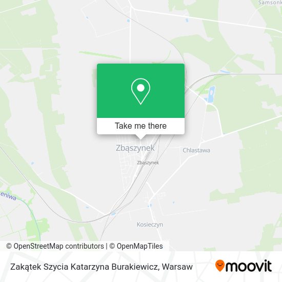 Zakątek Szycia Katarzyna Burakiewicz map