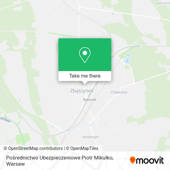 Pośrednictwo Ubezpieczeniowe Piotr Mikułko map