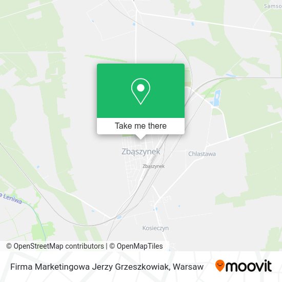 Firma Marketingowa Jerzy Grzeszkowiak map