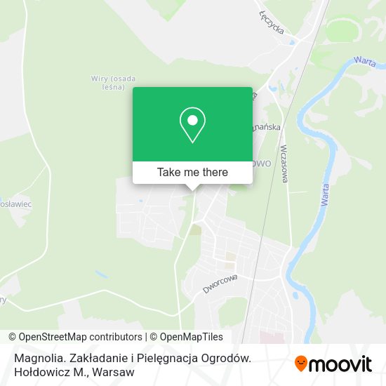 Magnolia. Zakładanie i Pielęgnacja Ogrodów. Hołdowicz M. map