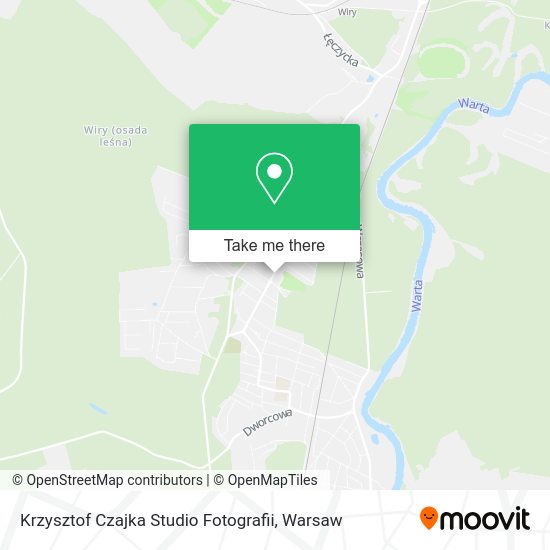 Krzysztof Czajka Studio Fotografii map