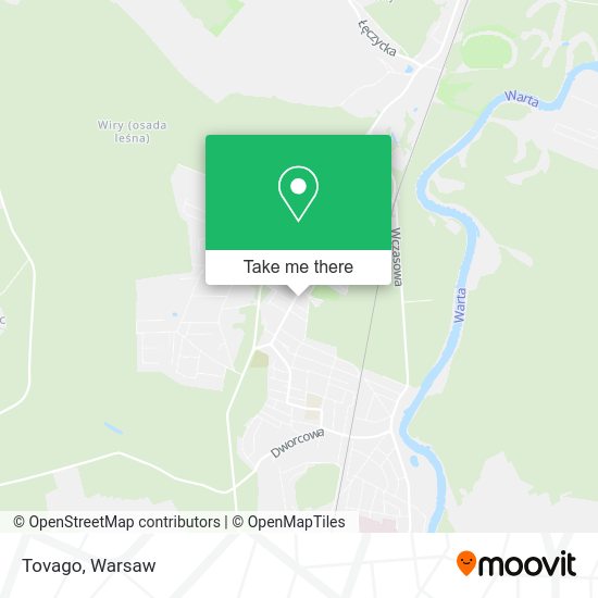 Tovago map