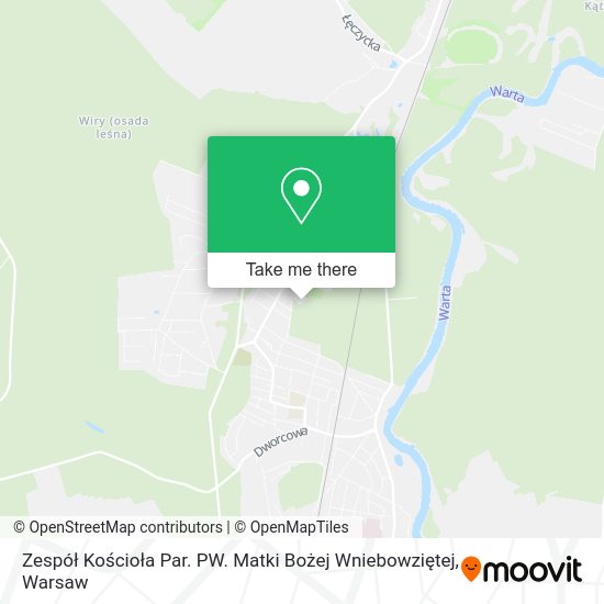 Zespół Kościoła Par. PW. Matki Bożej Wniebowziętej map