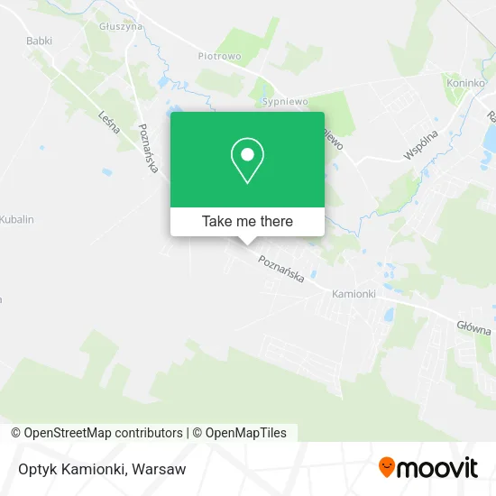 Карта Optyk Kamionki