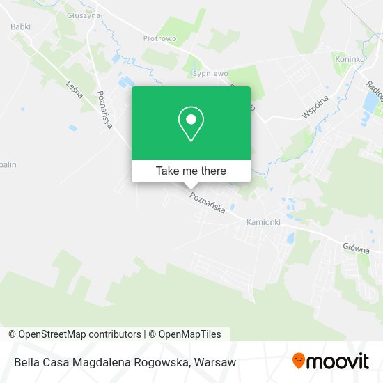 Bella Casa Magdalena Rogowska map