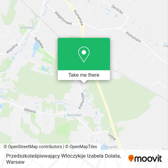 Przedszkoleśpiewający Włóczykije Izabela Dolata map